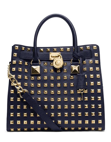 cheap michael kors hamilton|Michael Kors Hamilton studded tote.